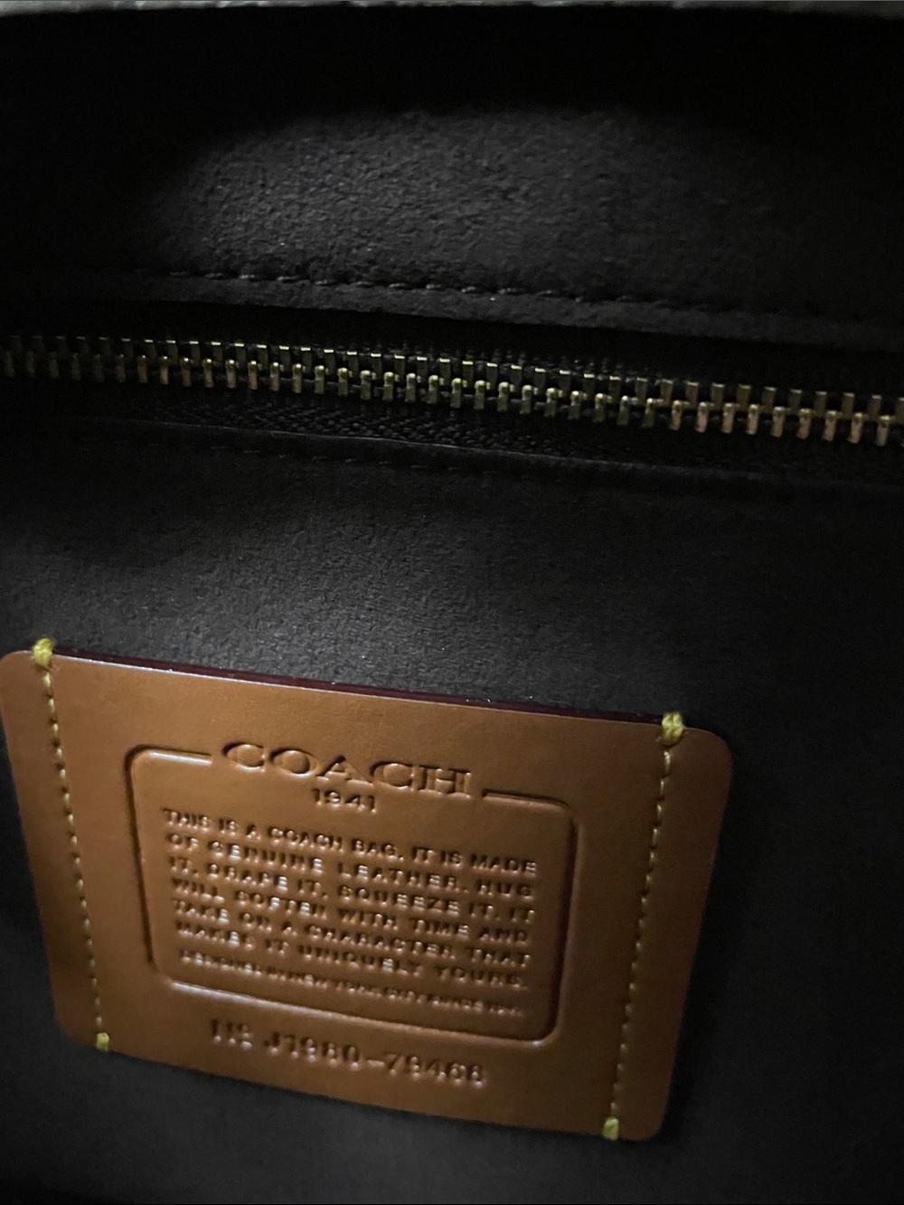 Coach Troupe Tote in Stone - Picture 7 of 7